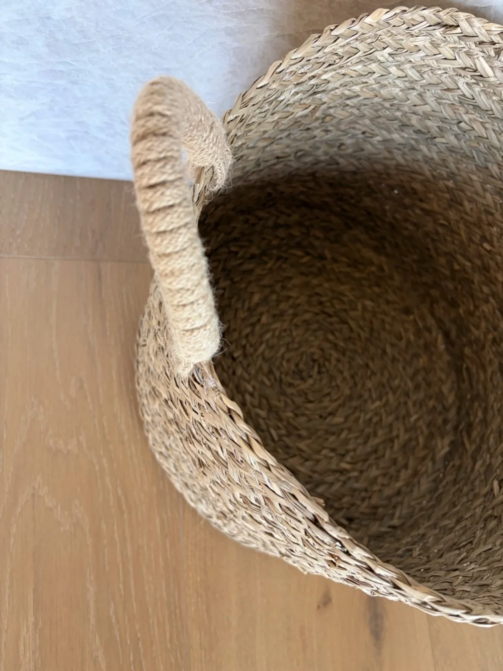 Hearth & Hand with Magnolia Braided Storage Basket, Large, LIKE NEW
